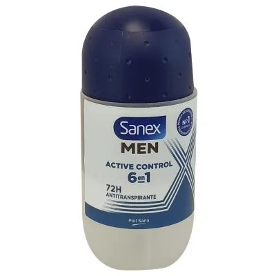 Sanex deodornat roll-on 50 ml. Men active control.