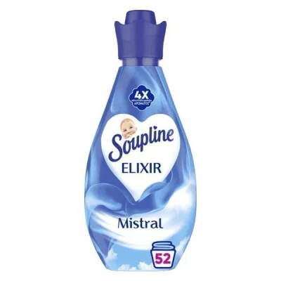 SOUPLINE ULTRACON. FABRIC SOFTENER ELIXIR 52w 730ml MISTRAL