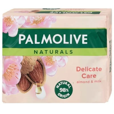 PALMOLIVE SOAP 4x90gr ALMOND & MILK