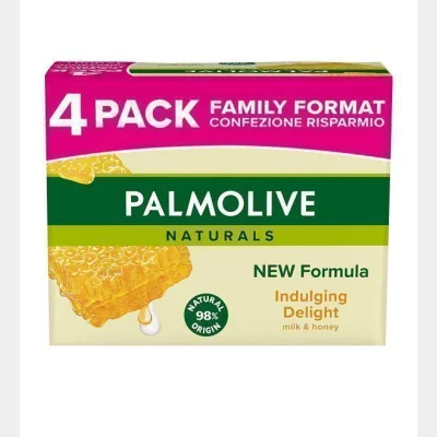 PALMOLIVE SOAP 4x90gr MILK & HONEY