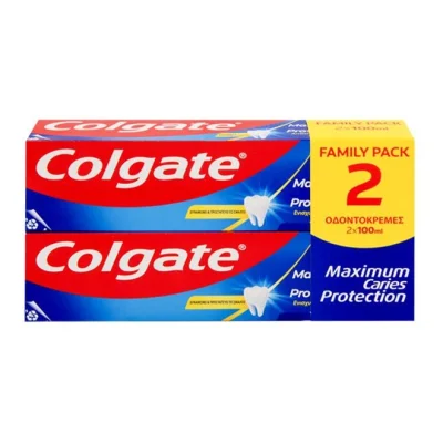 toothpaste COLGATE 2x100ml Family Pack - Maximum Caries Protection