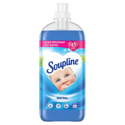 SOUPLINE CON. FABRIC SOFTENER 55w 1,155lt MISTRAL