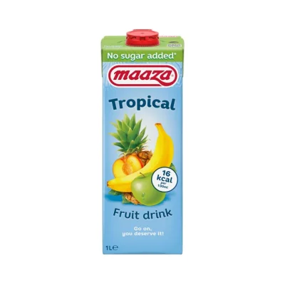 MAAZA fruit drink 1L no sugar added - Tropical