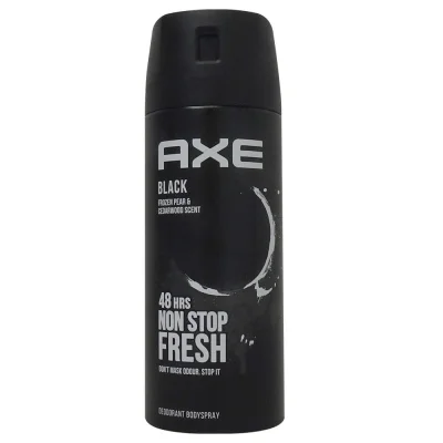 AXE deodorant bodyspray 150 ml black.