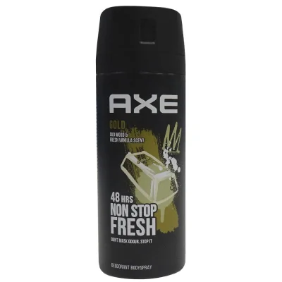 AXE deodorant bodyspray 150 ml. Gold Non Stop Fresh.