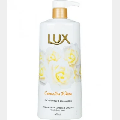 LUX SHOWER GEL CAMELLIA WHITE PUMP 600ml
