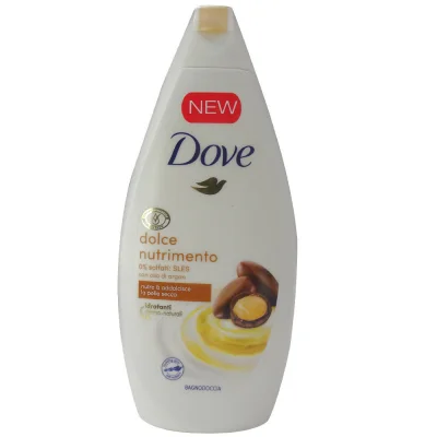 Dove bath gel 450 ml. Argan oil.