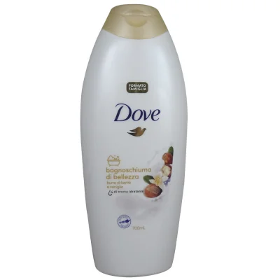 Dove bath gel 700 ml. Vanilla and karite.