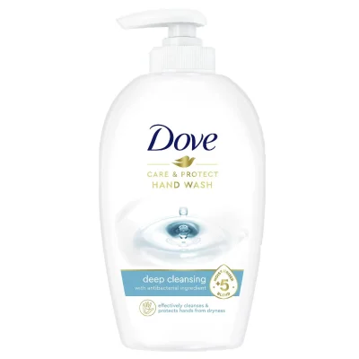 Dove Liquid Soap Pump Care Protect 250ml