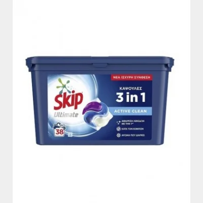 SKIP CAPSULES 38M 3in1 ULTIMATE ACTIVE 1026gr