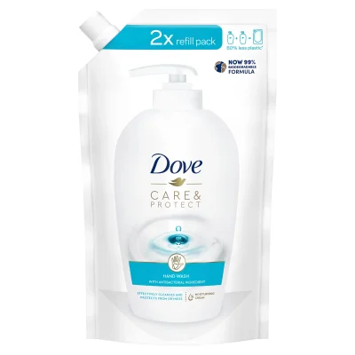 Duck Dove Liquid Soap Refill Care And Protect 500ml