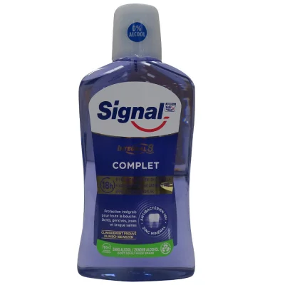 Signal mouthwash 500 ml. Integral 8 antibacterial complet.