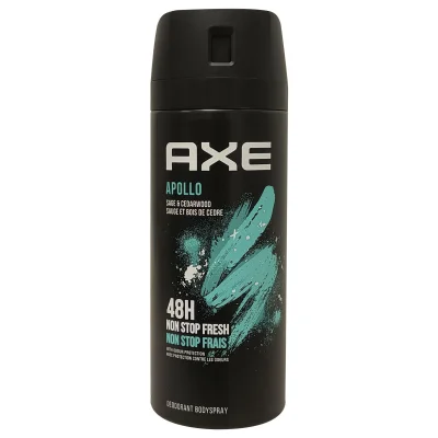 Axe deodorant bodyspray 150 ml. Apollo.
