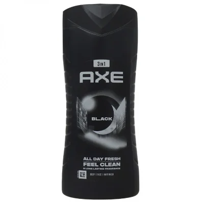 AXE gel 400 ml. Black.