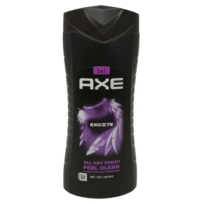 AXE gel 400 ml. Excite 3 in 1.