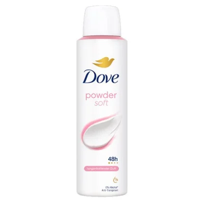 DOVE DEO SPRAY 150ml TALC SOFT/POWDER