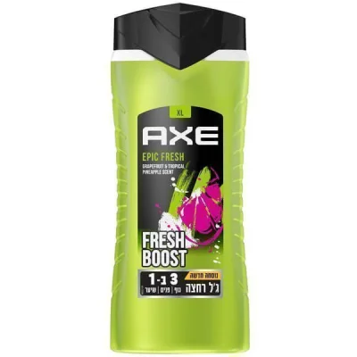 AXE SHOWER GEL 400ml EPIC FRESH