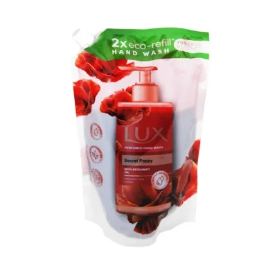 LUX liquid refill perfumed hand wash 750ml - secret poppy