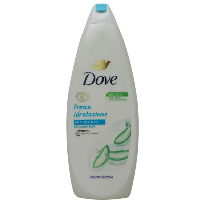 Dove bath gel 600 ml. Aloe vera Fresh hydration.