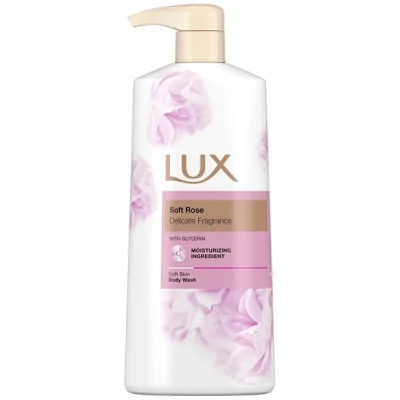LUX SHOWER GEL 600ml SOFT ROSE