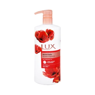 LUX fragranced body wash 600ml - Secret Poppy