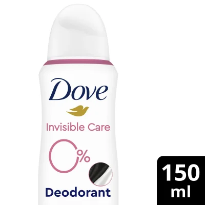 Dove Deo Spray Invisible Care 0% 150ml