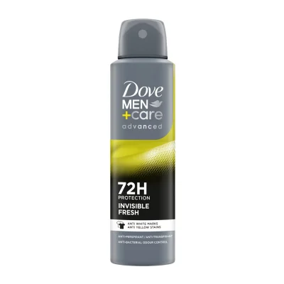 Dove Deo Spray Adv Men Invisible Fresh 150ml