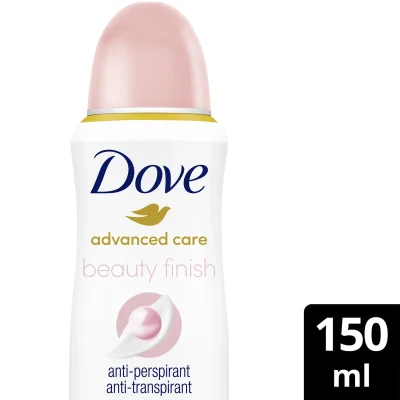 Finish DOVE DEO SPRAY 150ML ADV BEAUTY FINISH