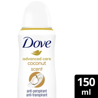 Dove Advanced Care Coconut & Jasmine Flower Deodorant Spray 150ml