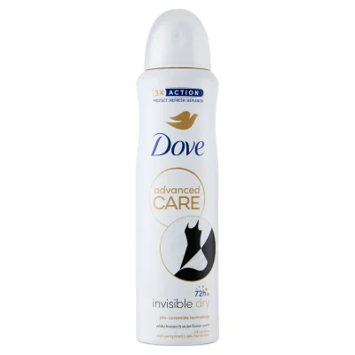 Dove Advanced Care Invisible Dry Deodorant Spray 150ml