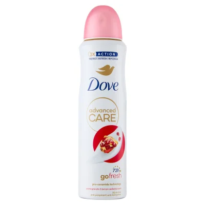 Dove Advanced Care Go Fresh Pomegranate & Lemon Verbena Deodorant Spray 150ml