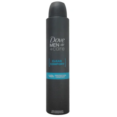 Dove deodorant spray 200 ml. Men clean comfort.