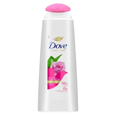 Dove Shampoo Aloe Vera Rose Water 400ml