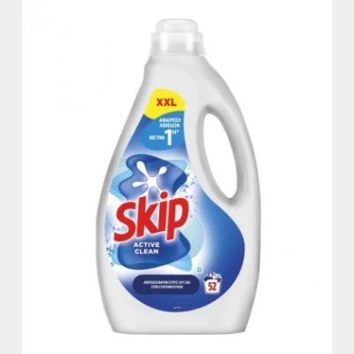 SKIP ΥΓΡΟ ΠΛΥΝΤΗΡΙΟΥ ACTIVE CLEAN 52Μ 2.6lt