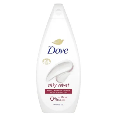 DOVE SHOWER GEL 720ml SILKY VELVET