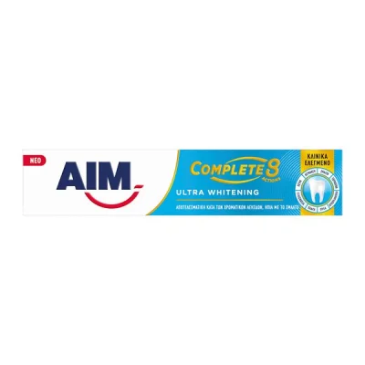 AIM COMPL 8 ACT 75ml ULTRA WHITE