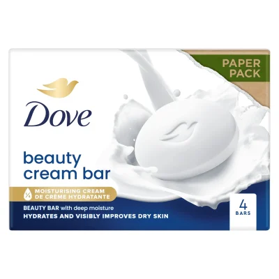 Dove Soap Bar 4x90g Original Cream Bar