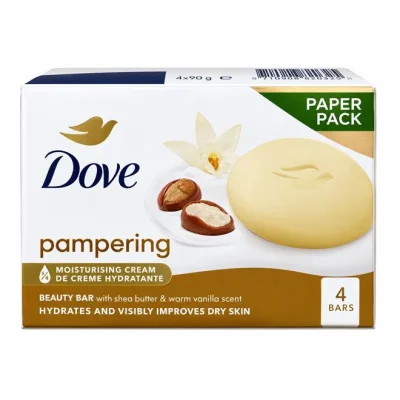 DOVE soap bar pampering 4x90g