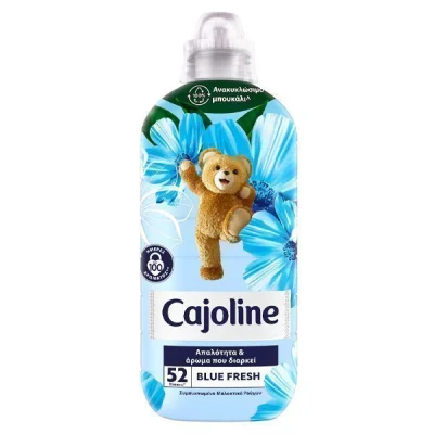CAJOLINE CONCENTRATED SOFTENER 1096ml 52WHASES INTENSE BLUEFRESH