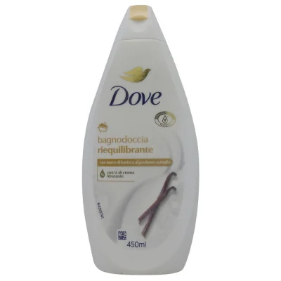 Dove bath gel 450 ml. Vanilla & shea butter.