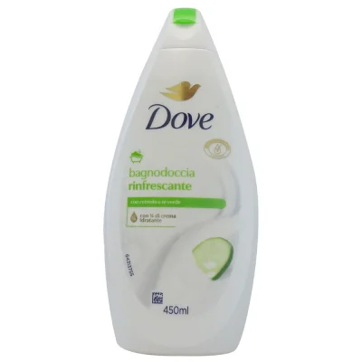 Dove bath gel 450 ml. Go fresh cucumber and green tea.