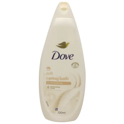 Dove bath gel 720 ml. Soft caring bath.