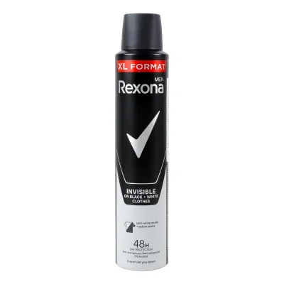 Rexona Men Deodorant Invisible Black & White 200ml