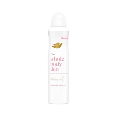 DOVE deodorant whole body spray 150ml - Raspberry & Rose Scent