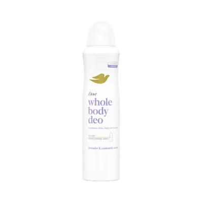 DOVE deodorant whole body spray 150ml - Lavender & Chamomile Scent