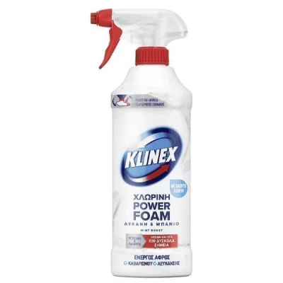 KLINEX SPRAY POWER FOAM 435ml MINT BOOST BATH