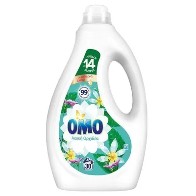 OMO LIQUID LAUNDRY DETERGENT 30w 1,5lit WHITE ORCHID