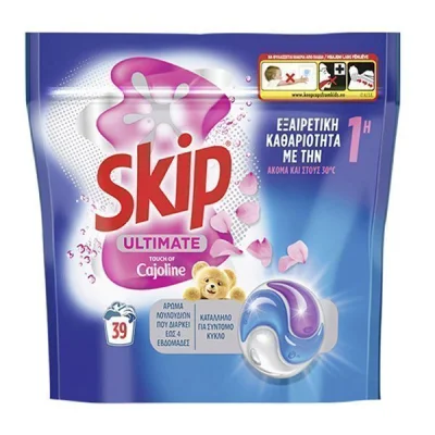 SKIP TRIO WASHING TABLETS 39pcs. 823gr. CAJOLINE