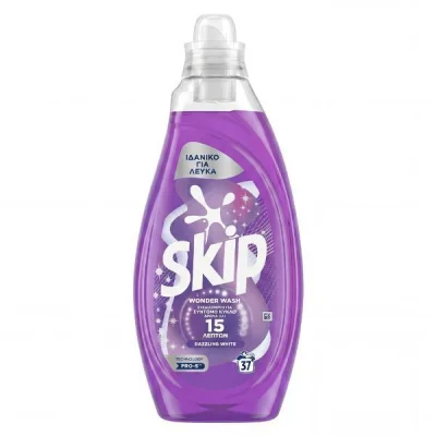 SKIP LIQUID LAUNDRY DETERGENT WONDER 37???. 1,48 lit WHITE