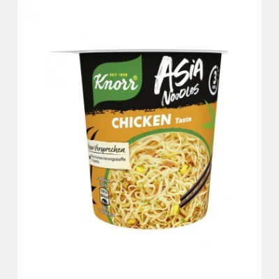 KNORR SNACK POT NOODLES CHICKEN 65gr